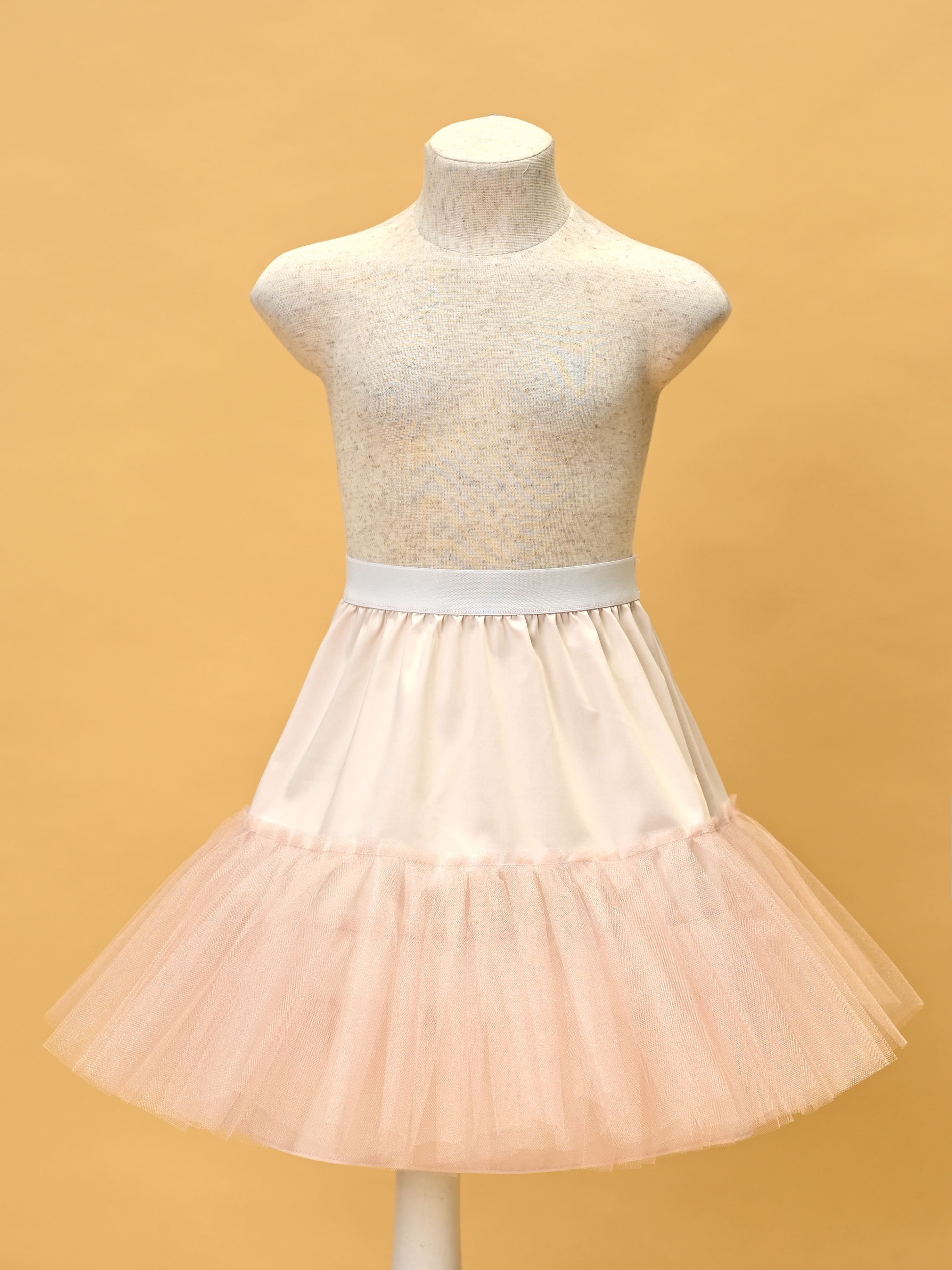 Розовый подъюбник(юбка) для девочки 78083-ДН19 36/146