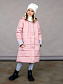Куртка пальто с капюшоном Зима в цвете: Розовый Ole! Twice - фото 9