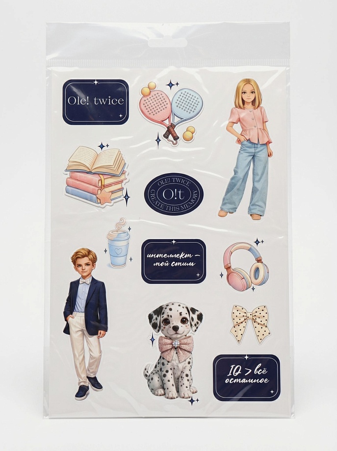 Стикерпак Олетвайс в цвете:  Ole! Twice - фото 2