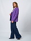 Жакет-пиджак прямого кроя в цвете: Фиолетовый Ole! Twice - фото 3