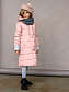 Куртка пальто с капюшоном Зима в цвете: Розовый Ole! Twice - фото 6