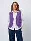 Жилет классический унисекс в цвете: Фиолетовый Ole! Twice - фото 4