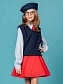 Юбка-солнце на кокетке в цвете: Красный Ole! Twice - фото 5