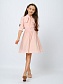 Платье с бантом в цвете: Розовый Ole! Twice - фото 2