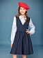Сарафан школьный в цвете: Синий Ole! Twice - фото 1
