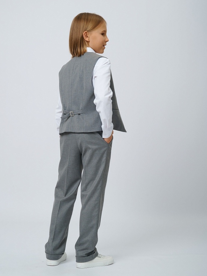 Жилет классический унисекс в цвете: Серый Ole! Twice - фото 2