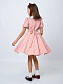 Платье с коротким рукавом и юбкой-солнце в цвете: Розовый Ole! Twice - фото 6