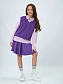 Жилет из фактурного трикотажа в цвете: Фиолетовый Ole! Twice - фото 5