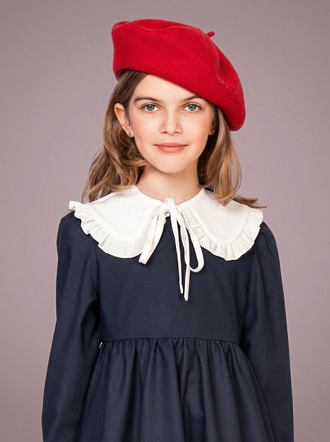 Воротник съемный с оборкой