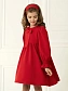 Платье с акцентными рукавами в цвете: Красный Ole! Twice - фото 3