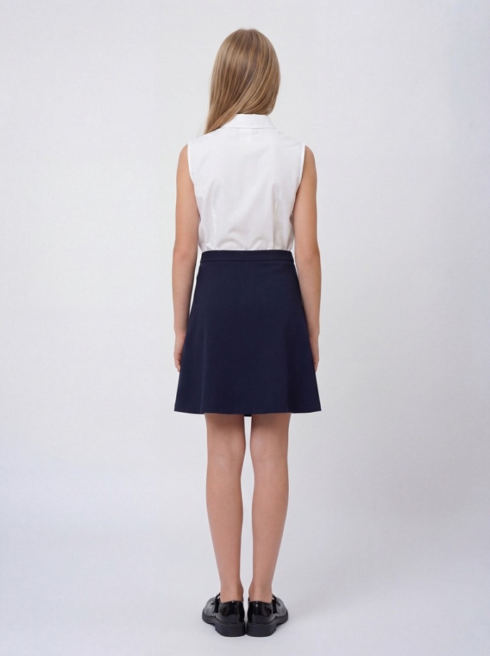 Блуза без рукавов в цвете: Белый Ole! Twice - фото 2