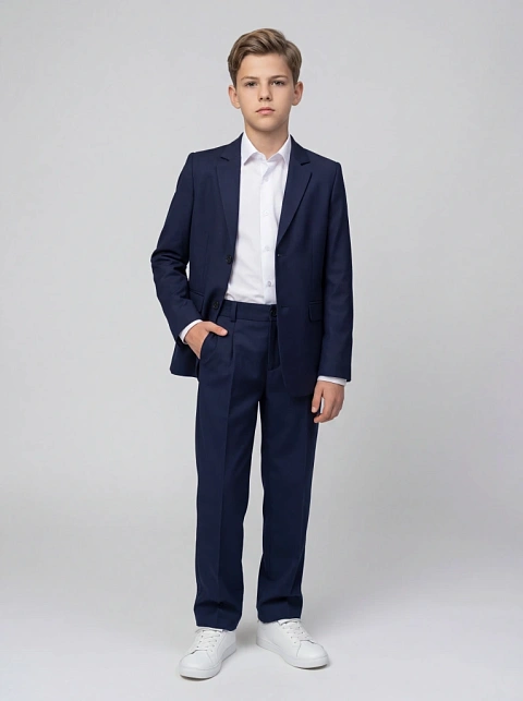 Брюки классические со складками