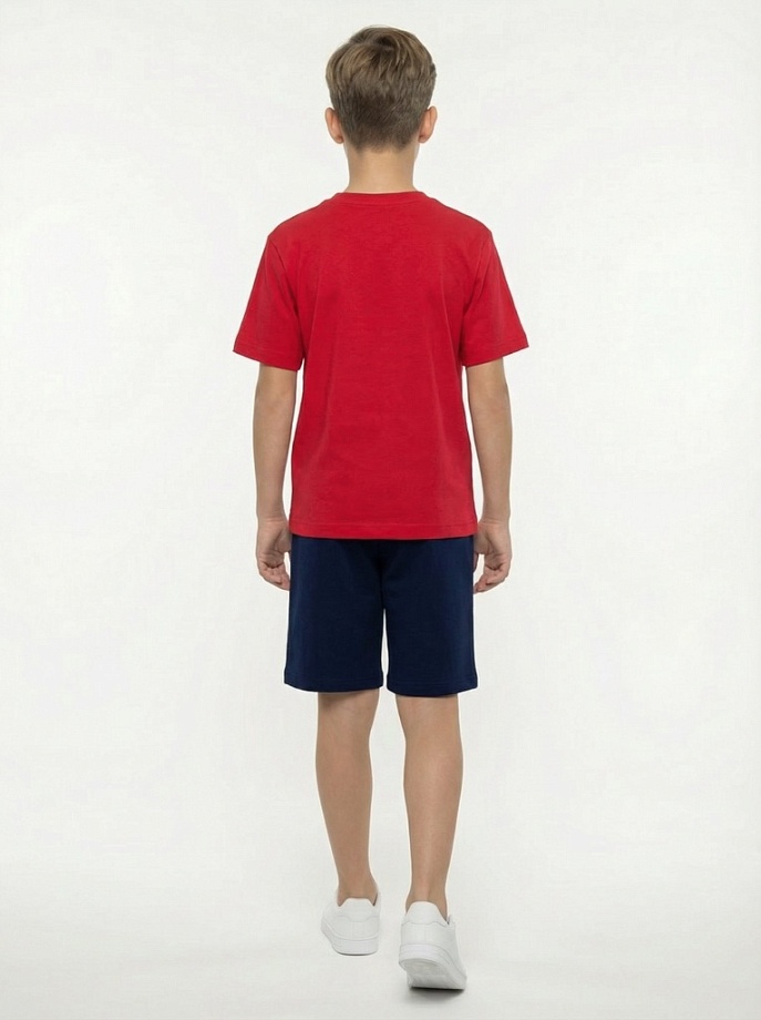 Футболка именная из премиального хлопка в цвете: Красный Ole! Twice - фото 2