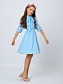 Платье с бантом в цвете: Голубой Ole! Twice - фото 5