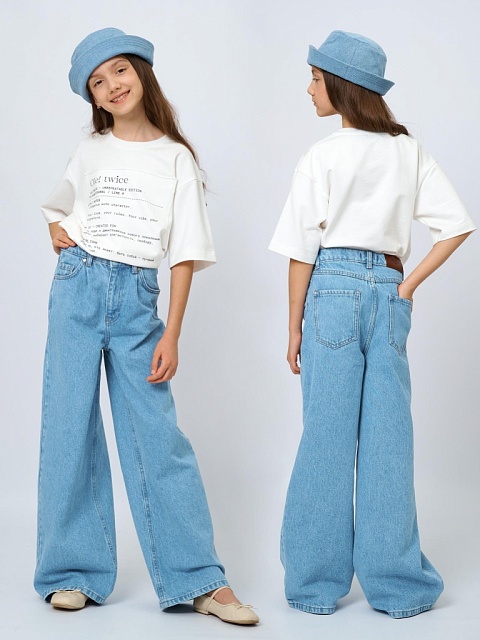 Джинсы широкие