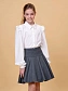 Блуза школьная с крылышками в цвете: Белый Ole! Twice - фото 1