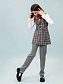 Комплект удлиненный жилет и брюки в цвете: Серый Ole! Twice - фото 8