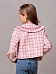 Блуза укороченная из фланели в цвете: Розовый Ole! Twice - фото 2