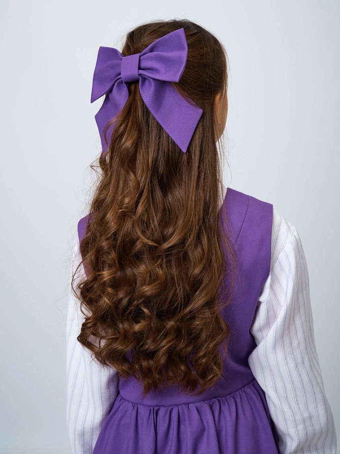 Заколка-бант в цвете: Фиолетовый Ole! Twice - фото 2