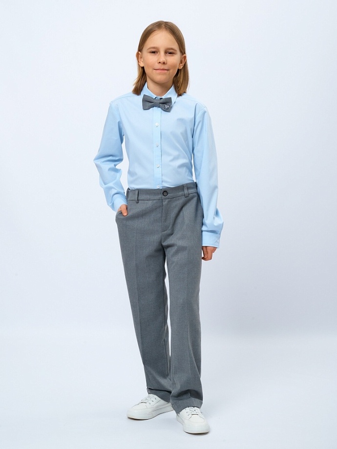 Бабочка с вышивкой в цвете: Серый Ole! Twice - фото 2