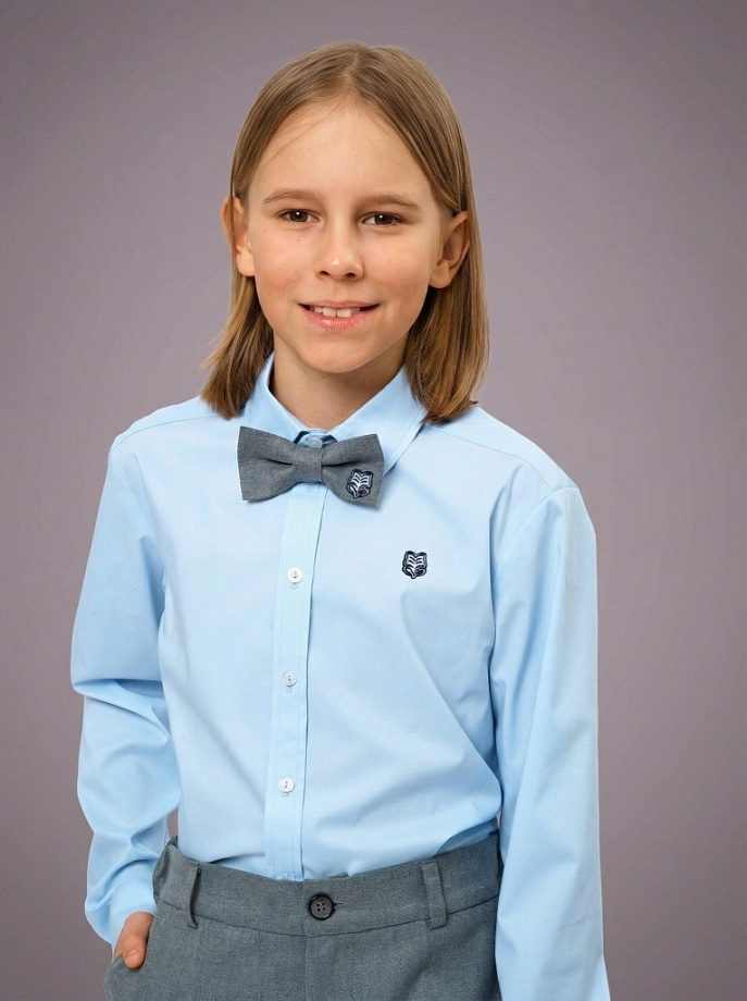 Бабочка с вышивкой в цвете: Серый Ole! Twice - фото 1