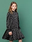 Платье со съемным воротником и манжетами в стиле Уэнсдэй в цвете: Черный Ole! Twice - фото 8