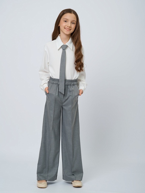 Брюки  широкие (палаццо) на резинке