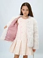 Платье А-силуэта из твида в цвете: Розовый Ole! Twice - фото 4