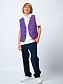 Жилет классический унисекс в цвете: Фиолетовый Ole! Twice - фото 7