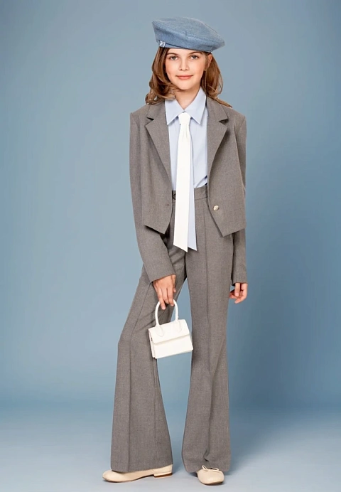 Брюки клеш со стрелками