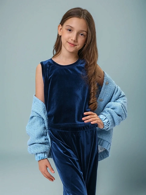 Топ из бархата