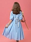 Платье с драпировкой в романтичном стиле в цвете: Голубой Ole! Twice - фото 2